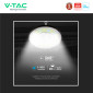 Immagine 11 - V-Tac Pro VT-9219 Lampada Industriale LED UFO Shape 200W SMD High Bay IP65 Dimmerabile - SKU 7656 / 7657