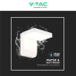 Immagine 9 - VT-11020 Lampada LED da Muro 17W Wall Light SMD Applique IP65 Colore Bianco - SKU 2942 / 2943