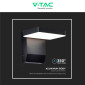 Immagine 8 - VT-11020 Lampada LED da Muro 17W Wall Light SMD Applique IP65 Colore Nero - SKU 2944 / 2945