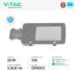 Immagine 4 - V-Tac VT-30ST Lampada Stradale LED 30W SMD Lampione IP65 Chip Samsung - SKU 215251 / 215261
