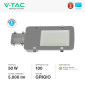 Immagine 2 - V-Tac VT-50ST Lampada Stradale LED 50W SMD Lampione IP65 Chip Samsung - SKU 215271