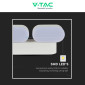 Immagine 7 - V-Tac VT-814 Lampada LED da Muro Due Teste Ruotabili 10W Wall Light IP65 Applique Colore Bianco - SKU 218292