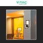 Immagine 6 - V-Tac VT-11120 Lampada LED da Muro 20W Wall Lamp CRI≥90 Colore Nero - SKU 6842 / 6843