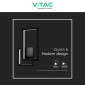 Immagine 8 - V-Tac VT-11120 Lampada LED da Muro 20W Wall Lamp CRI≥90 Colore Nero - SKU 6842 / 6843 [TERMINATO]