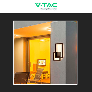 VT-11120 Lampada LED da Muro 20W CRI≥90 Colore Corten V-Tac