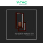 Immagine 9 - V-Tac VT-11120 Lampada LED da Muro 20W Wall Lamp CRI≥90 Colore Corten - SKU 6840 / 6841