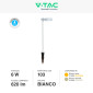 Immagine 4 - V-Tac VT-11107 Lampada LED da Giardino 6W SMD da Interramento o da Terra CRI≥90 IP65 Colore Bianco - SKU 6836 / 6837