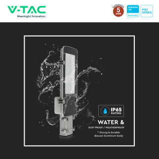 VT-100ST Lampada Stradale LED 100W Chip Samsung V-Tac Pro