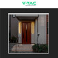 Immagine 6 - V-Tac VT-11117 Lampada LED da Muro 17W Wall Lamp SMD Applique CRI≥90 IP65 Colore Corten - SKU 6828 / 6829