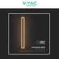 Immagine 10 - V-Tac VT-11117 Lampada LED da Muro 17W Wall Lamp SMD Applique CRI≥90 IP65 Colore Corten - SKU 6828 / 6829