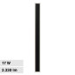 V-Tac VT-11117 Lampada LED da Muro 17W Wall Lamp SMD Applique CRI≥90 IP65 Colore Nero - SKU 6830 / 6831