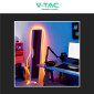 Immagine 8 - V-Tac VT-551 Neon Flex LED 120W SMD Monocolore 240 LED/m 24V - Bobina da 10 metri - SKU 6868 / 6869 / 6870