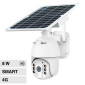 Immagine 1 - V-Tac Smart VT-11024-4G Telecamera di Sorveglianza Wi-Fi e 4G HD PTZ Sensore di Movimento Pannello Solare - SKU 11616