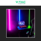 Immagine 9 - V-Tac VT-551 Neon Flex LED 120W SMD Monocolore 240 LED/m 24V - Bobina da 10 metri - SKU 6871 / 6872 / 6873 / 6874