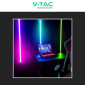 Immagine 5 - V-Tac VT-561 Neon Flex LED 100W SMD RGB 240 LED/m 24V - Bobina da 10 metri - SKU 6875