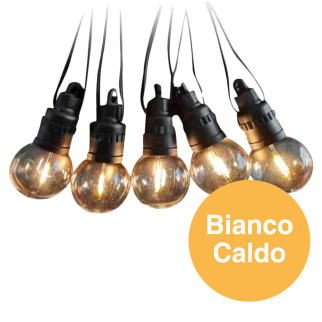 VT-70512 Catenaria con Pannello Solare 12 Metri IP44 V-Tac
