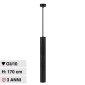 Immagine 1 - V-Tac VT-976 Lampadario a Sospensione con Portalampada Per Lampadine GU10 in Alluminio Colore Nero - SKU 6687