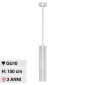 Immagine 1 - V-Tac VT-976 Lampadario a Sospensione con Portalampada Per Lampadine GU10 in Alluminio Colore Bianco - SKU 6779