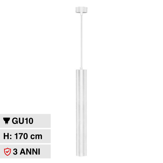 V-Tac VT-976 Lampadario con Portalampada Per GU10 Bianco V-Tac VT-976 Lampadario con Portalampada Per GU10 Bianco