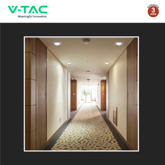 VT-980 Portafaretto Rotondo Nero per GU10 GU5.3 VT-980 V-Tac