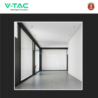 VT-980 Portafaretto Rotondo Oro e Nero per GU10 GU5.3 V-Tac