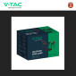 Immagine 10 - V-Tac VT-11032 3 Lampade LED COB da Giardino 3x1,2W IP65 da Interramento con Pannello Solare Colore Nero - SKU 20489