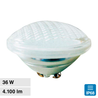 VT-12135 Lampada LED PAR56 35W IP68 da Piscina 12V in Vetro V-Tac