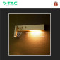 Immagine 7 - V-Tac VT-2953 Lampada LED da Parete Doppia Sorgente 3W + 6W LED COB CREE Applique Orientabile Colore Bianco - SKU 211488