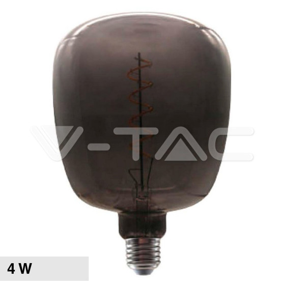 VT-2264 Lampadina LED E27 4W Forma Vaso Filament Vetro V-Tac VT-2264 Lampadina LED E27 4W Forma Vaso Filament Vetro V-Tac