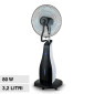 Immagine 1 - V-Tac VT-8217-3 Ventilatore Nebulizzatore a Piantana 80W 3 Pale Base a Rotelle con Telecomando - SKU 7936