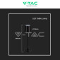 Immagine 6 - V-Tac VT-7703 Lampada LED da Tavolo 3W Touch Dimmerabile Batteria Ricaricabile con USB C Colore Nero - SKU 10193 / 10194