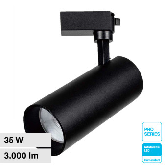 VT-11035 Faretto LED da Binario 35W Track Light COB Samsung V-Tac Pro