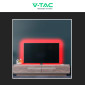 Immagine 4 - V-Tac VT-5050 Striscia LED Flessibile Smart RGB 65W SMD 60 LED/m 24V con Controller e Telecomando - Bobina da 5m - SKU 23145