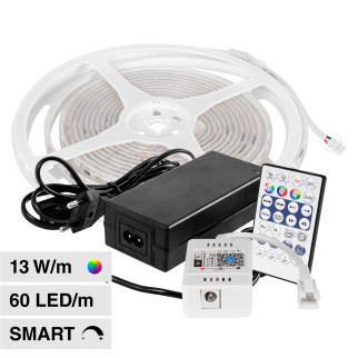 VT-5050-60 Striscia LED Flessibile Smart RGB con Telecomando 65W V-Tac