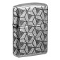 Immagine 1 - Zippo Accendino a Benzina Ricaricabile ed Antivento con Fantasia Geometric Pattern Design - mod. 49883