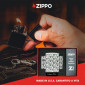 Immagine 6 - Zippo Accendino a Benzina Ricaricabile ed Antivento con Fantasia Geometric Pattern Design - mod. 49883