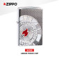 Immagine 2 - Zippo Accendino a Benzina Ricaricabile ed Antivento con Fantasia Poker Chip Design - mod. 49058