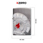 Immagine 4 - Zippo Accendino a Benzina Ricaricabile ed Antivento con Fantasia Poker Chip Design - mod. 49058