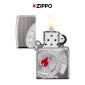 Immagine 5 - Zippo Accendino a Benzina Ricaricabile ed Antivento con Fantasia Poker Chip Design - mod. 49058