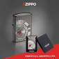 Immagine 6 - Zippo Accendino a Benzina Ricaricabile ed Antivento con Fantasia Poker Chip Design - mod. 49058