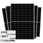 Immagine 1 - V-Tac Kit Pannelli Solari Fotovoltaici 410W TIER 1 Monocristallini PERC IP68 - SKU 11899 / 1189915 / 1189912