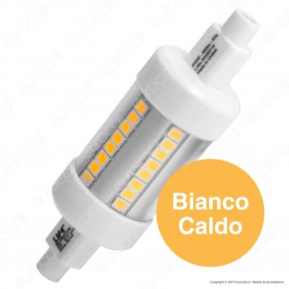 Life Lampadina LED R7s L78 7W Bulb Tubolare - mod. 39.932206C /