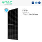 Immagine 4 - V-Tac Kit Pannelli Solari Fotovoltaici 410W Monocristallini IP68 Telaio Nero - SKU 11563 / 11562