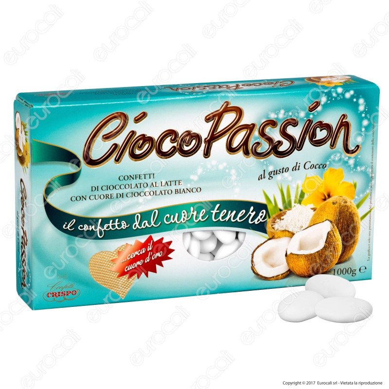 Confetti Crispo CiocoPassion Gusto di Cocco - Confezione 1000g