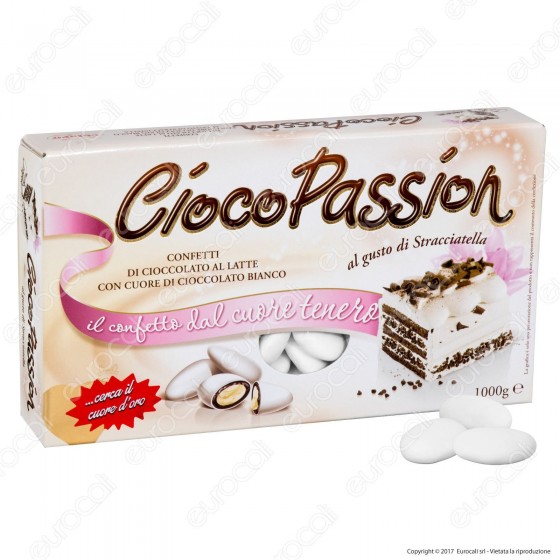 Confetti Crispo CiocoPassion Gusto di Stracciatella - Confezione Confetti Crispo CiocoPassion Gusto di Stracciatella - Confezione