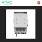 Immagine 5 - V-Tac Inverter Fotovoltaico Trifase Ibrido On-Grid / Off-Grid 8kW Garanzia 10 Anni Display LCD Certificato CEI 0-21 - SKU 11835