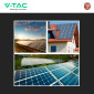 Immagine 6 - V-Tac Inverter Fotovoltaico Monofase Ibrido On-Grid / Off-Grid 5kW Garanzia 10 Anni Display Touch LCD CEI 0-21 - SKU 11547