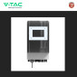 Immagine 4 - V-Tac Inverter Fotovoltaico Monofase Ibrido On-Grid / Off-Grid 6kW Garanzia 10 Anni Display Touch LCD CEI 0-21 - SKU 11529