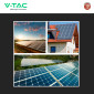 Immagine 7 - V-Tac Inverter Fotovoltaico Monofase Ibrido On-Grid / Off-Grid 3.6kW Garanzia 10 Anni Display LCD Touch CEI 0-21 - SKU 11725