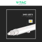 Immagine 11 - V-Tac VT-80060 Tubo LED 18W SMD Lampadina 60cm Plafoniera Linkabile IP65 - SKU 23087 / 23088